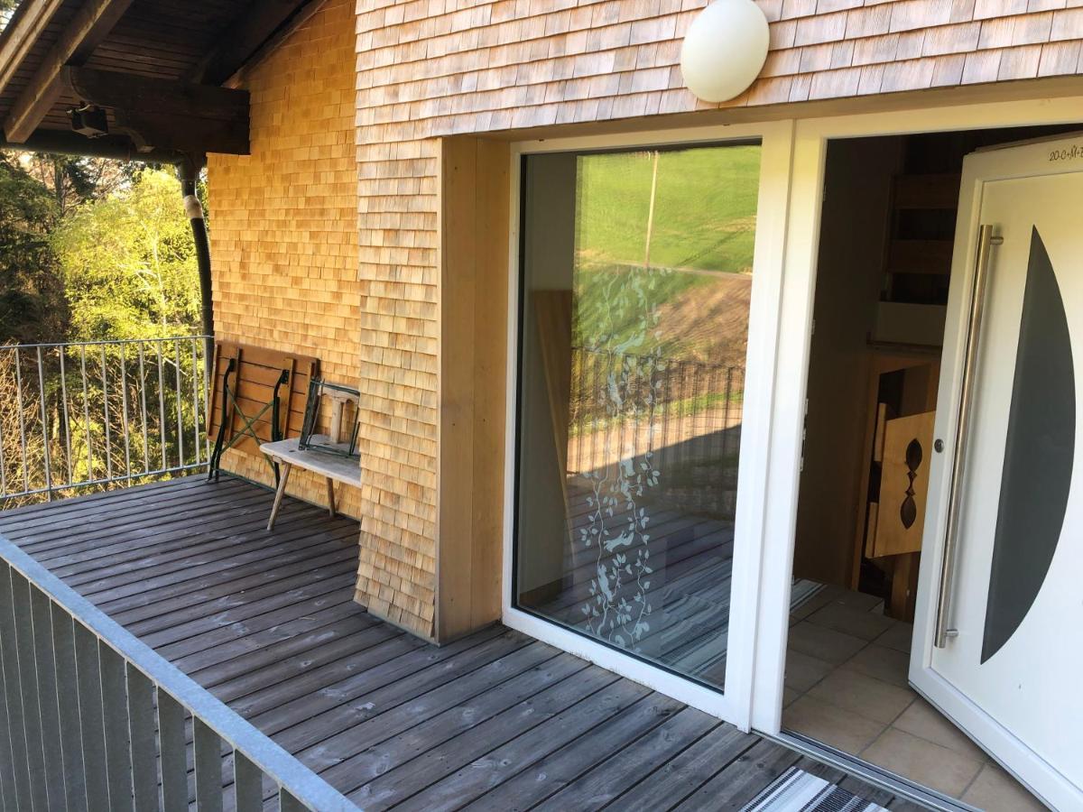 Ferienwohnung am Waldrand von Egg /Bregenzer Wald Exterior foto